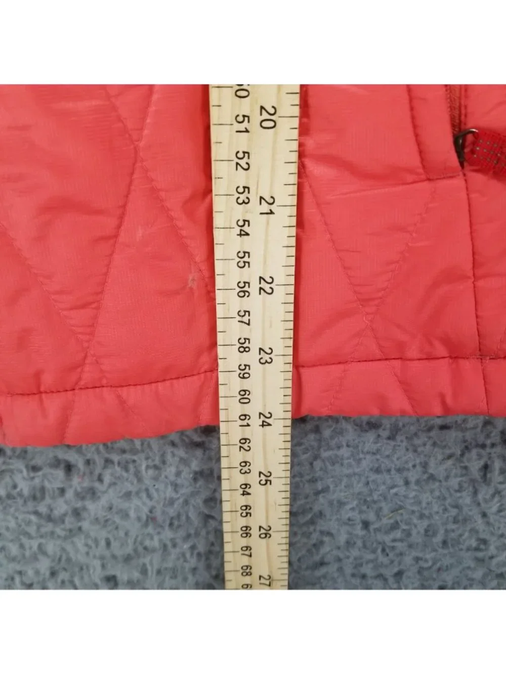 Patagonia Jacket Girls XL Primaloft Orange Quilted Polyester Full Zip *Read*